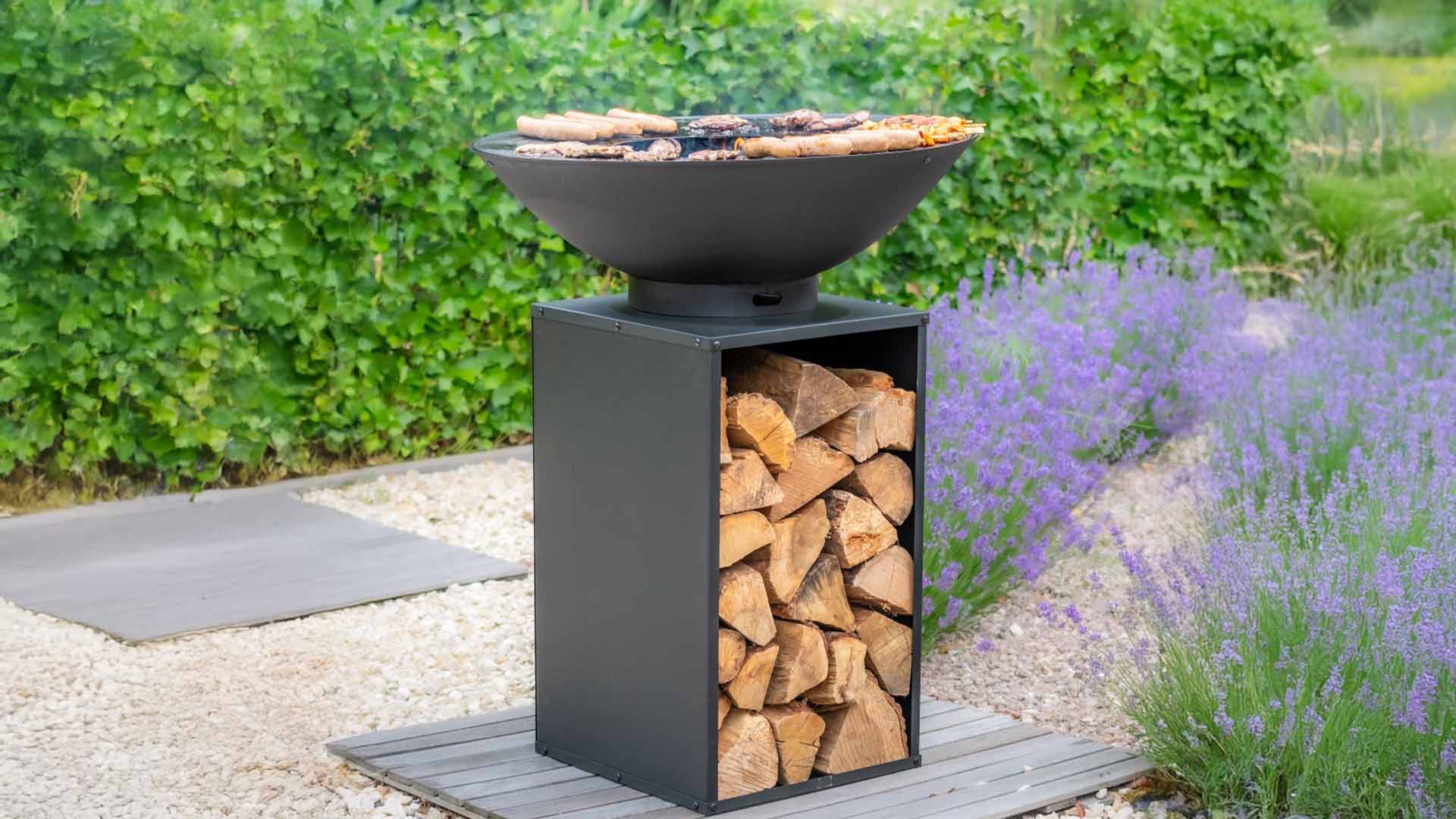 BBQ REDFIRE 85208 Onyx Classic Carbon Steel + Cover