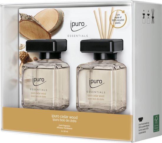 Diffuser IPURO 26IFC1095 EssentialCedar Wood / 2x50ml