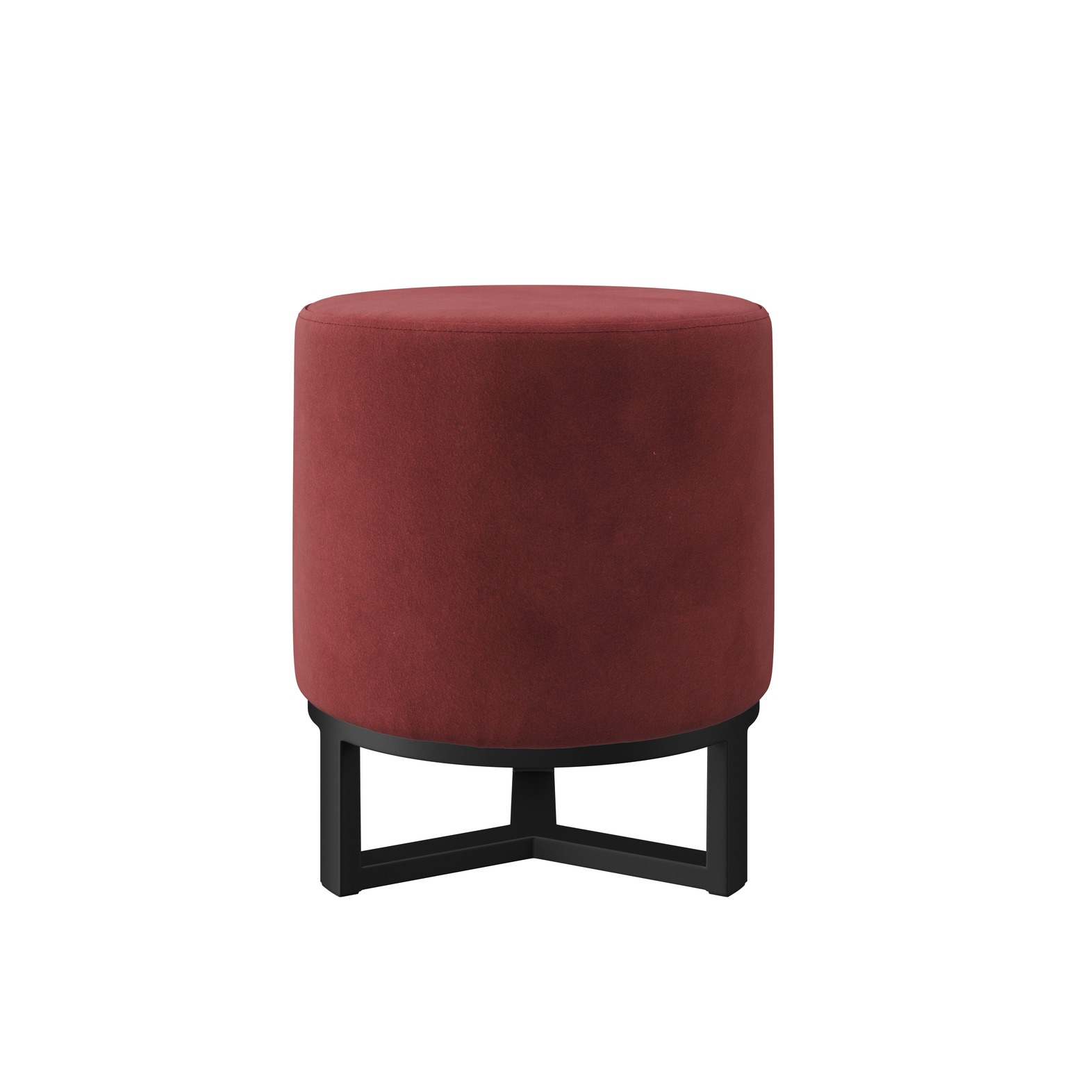 Poef Dôme Deco F4-T60/RA141 FLYNN / rond / Rood