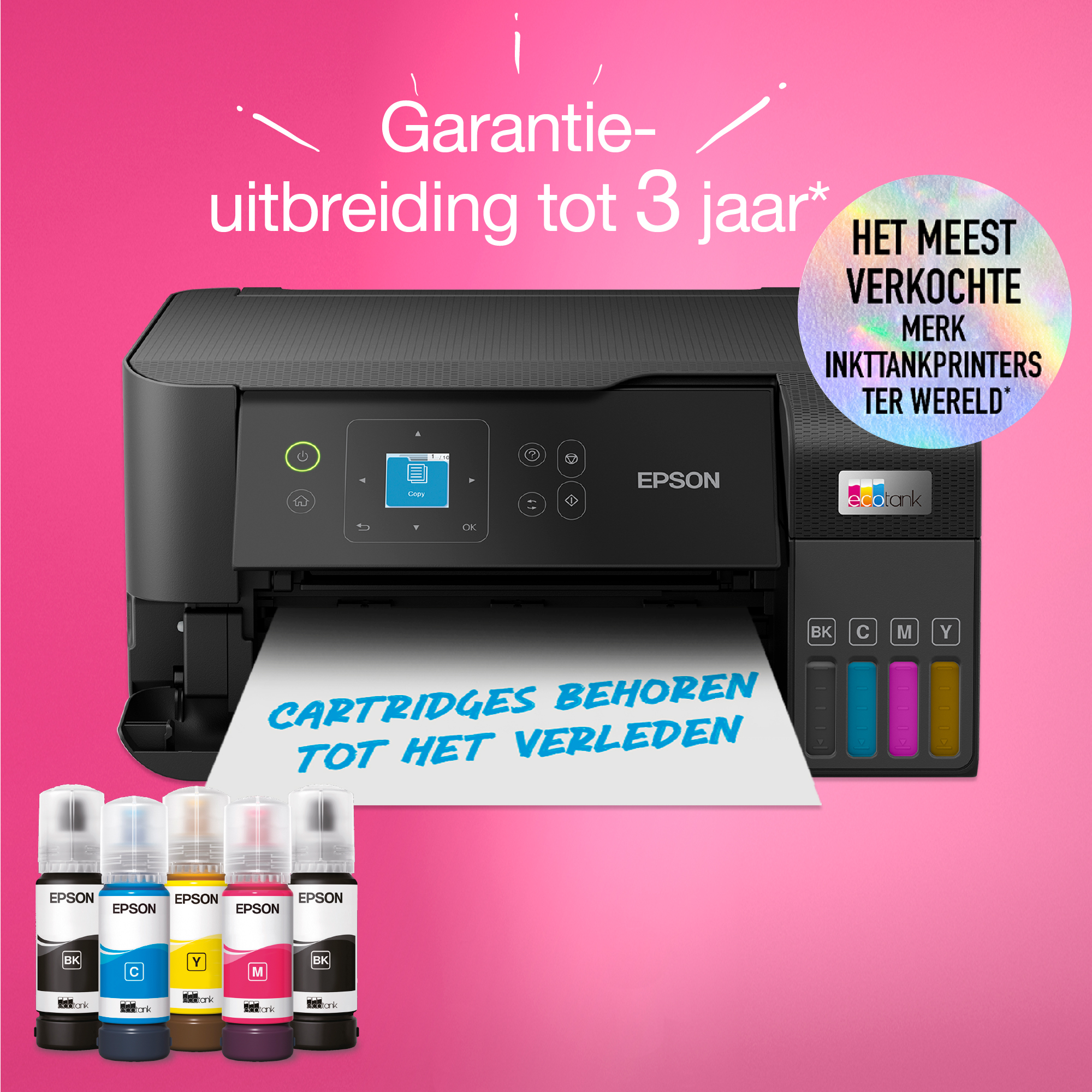 Printer Inkjet EPSON Ecotank ET-2840 AIOFlat Kleur A4