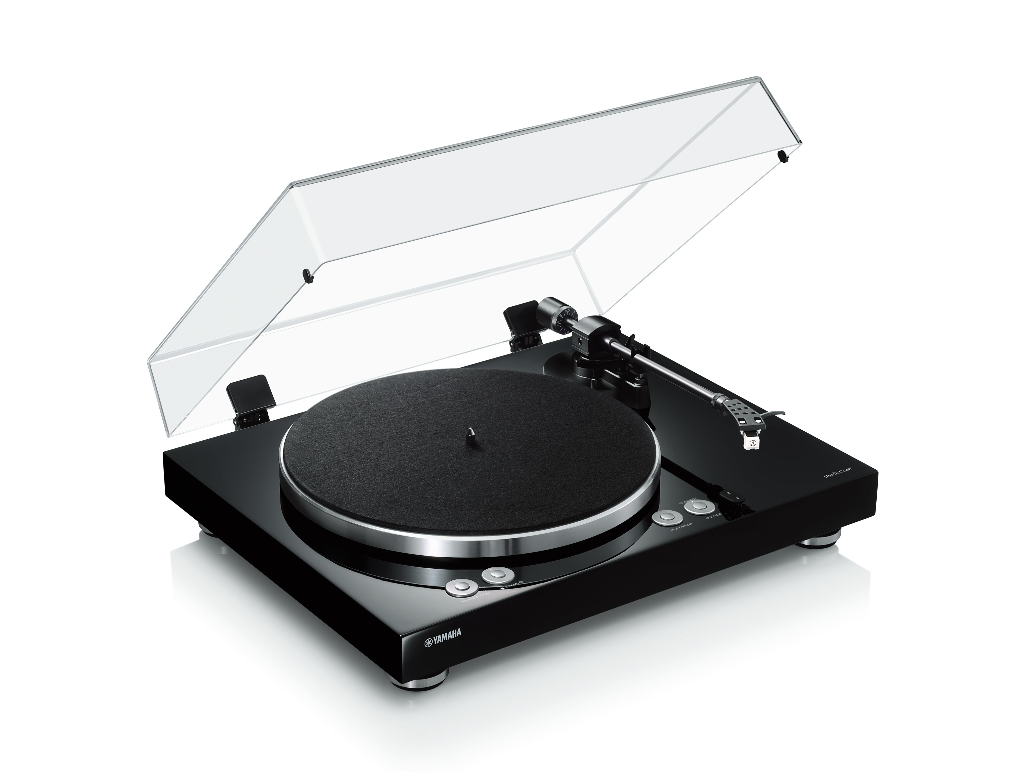 Platenspeler Yamaha Vinyl 500 zwart MusicCast