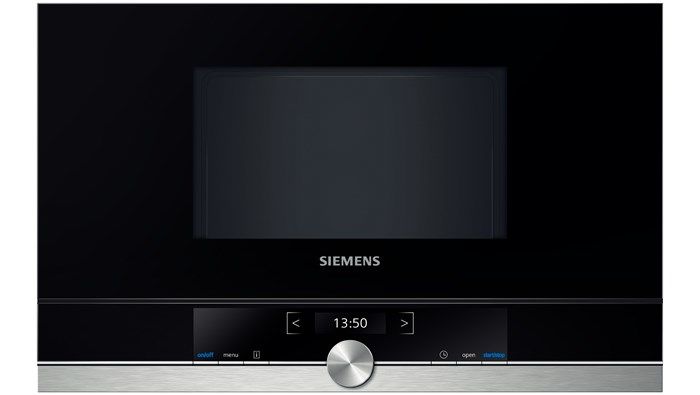 Siemens BF634LGS1 magnetron Ingebouwd 21 l 900 W Zwart, Roestvrijstaal
