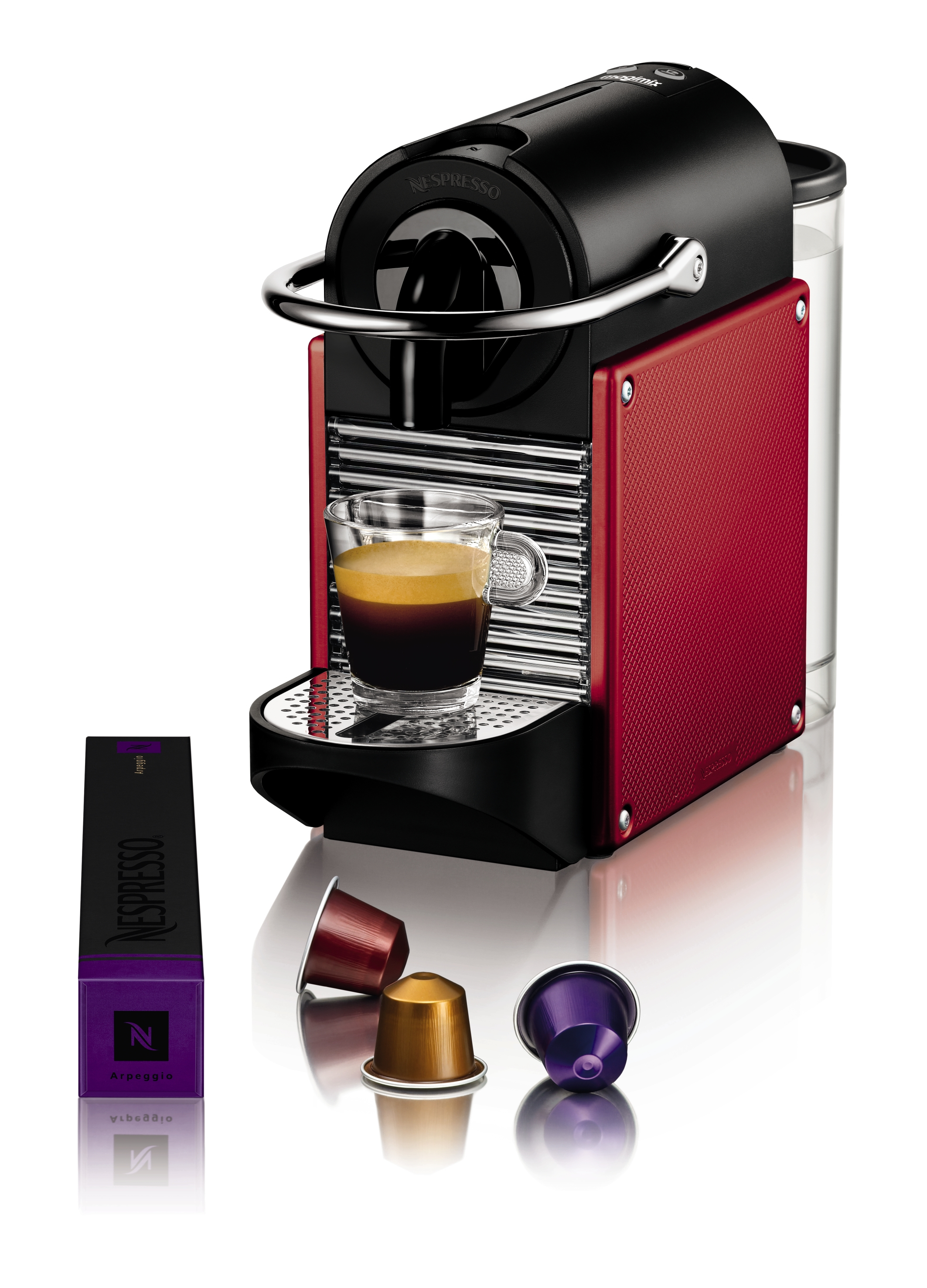 Nespresso MAGIMIX 11325B M112 Pixie Rood