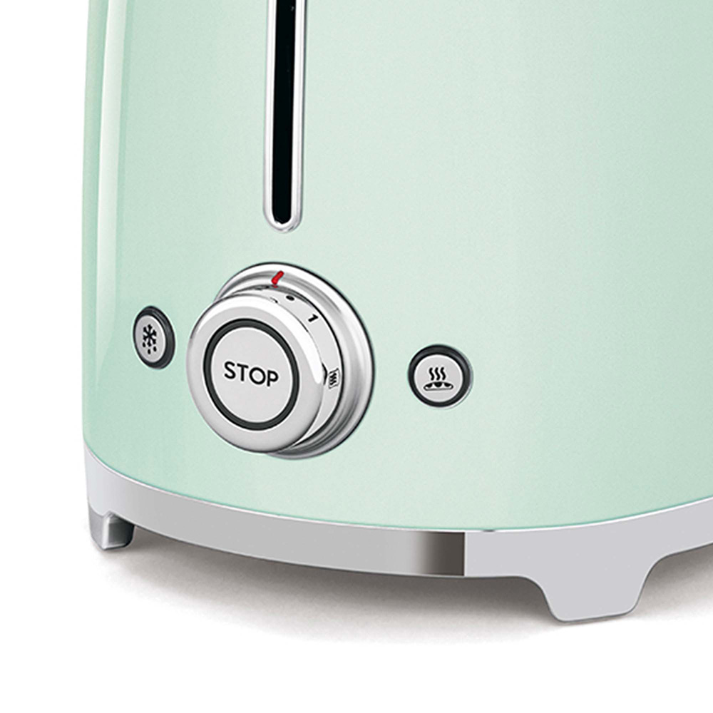 Smeg grille-pain verre d'eau TSF02PGEU