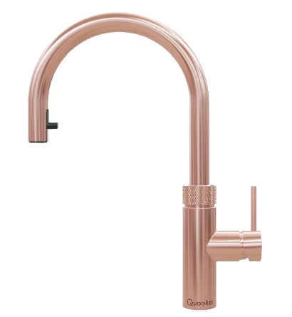 Kraan Quooker FLEX Rosé koper