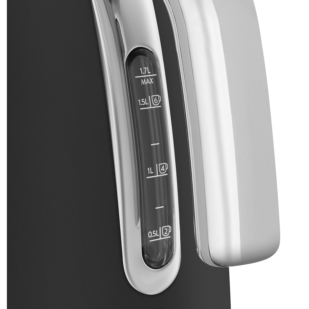 Waterkoker SMEG KLF03BLMEU Mat Zwart