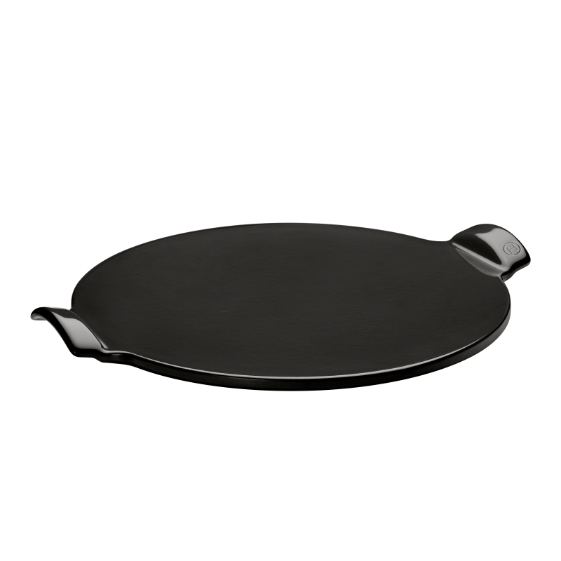 Pizzasteen EMILE HENRY 10.EH797514 Fusain / Ø37cm / effen