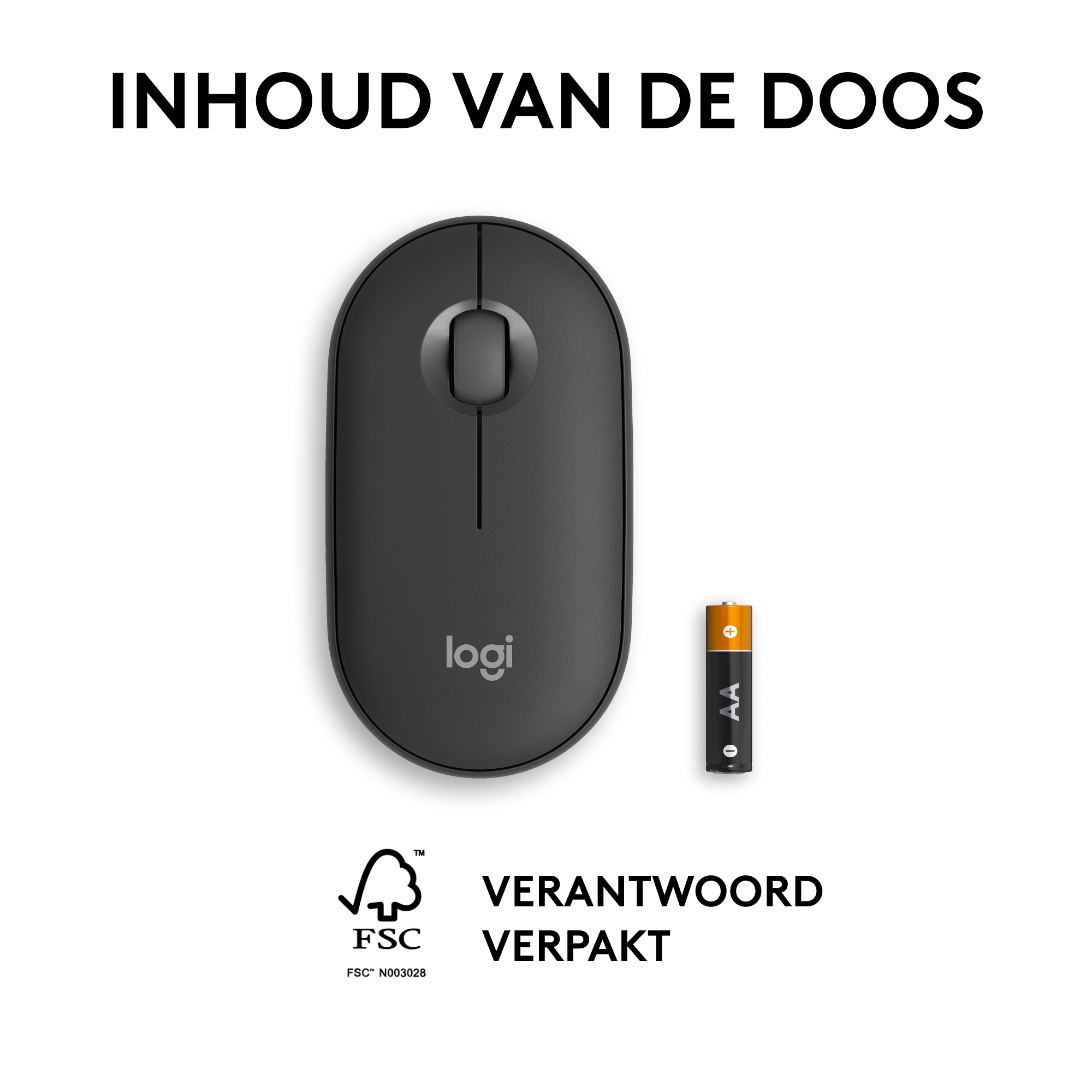 LOGITECH PEBBLE MOUSE 2 M350s WIRELESS