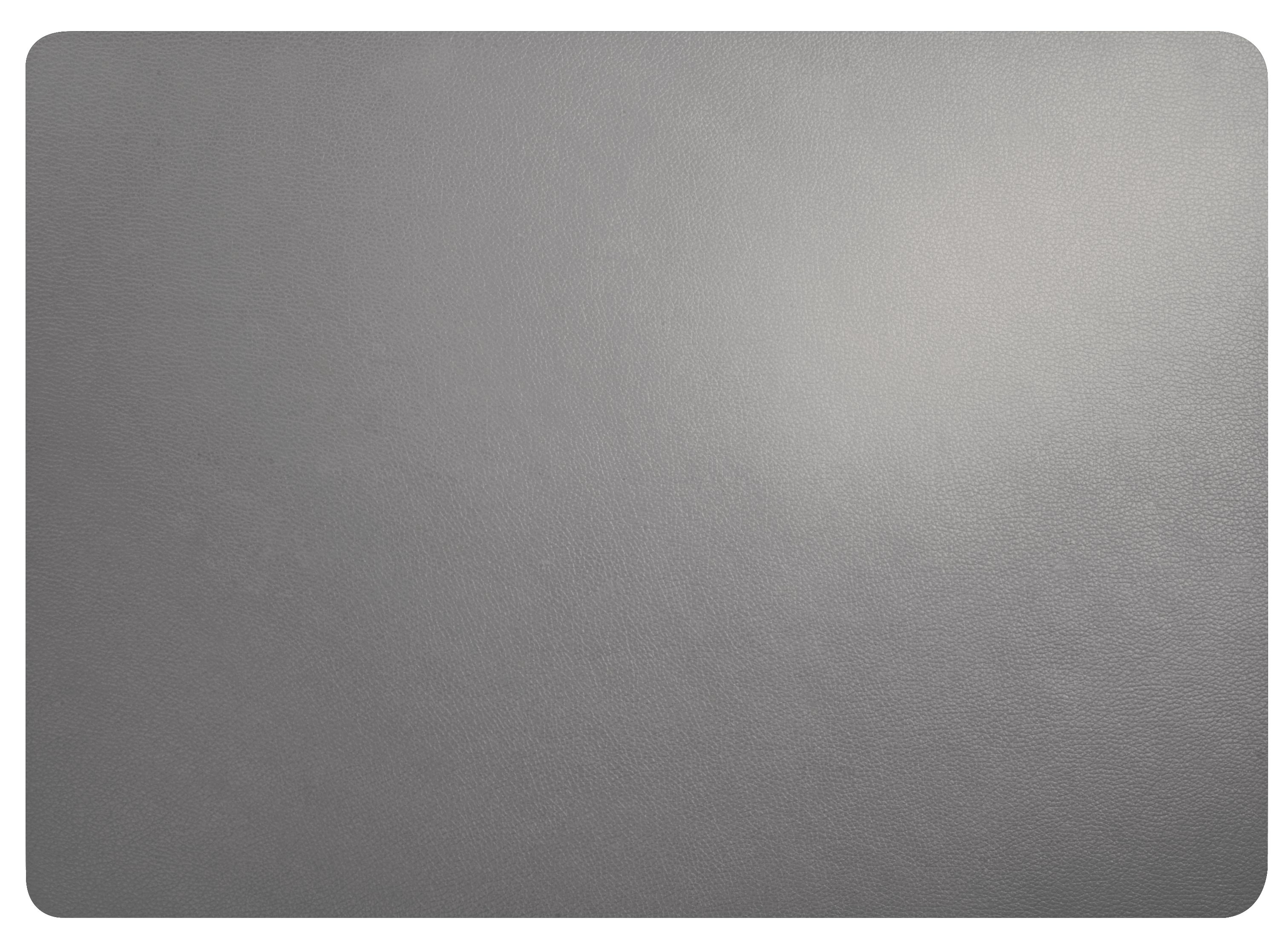 Placemat ASA 7806420 Leather Optic Fine / 46x33cm / Cement  