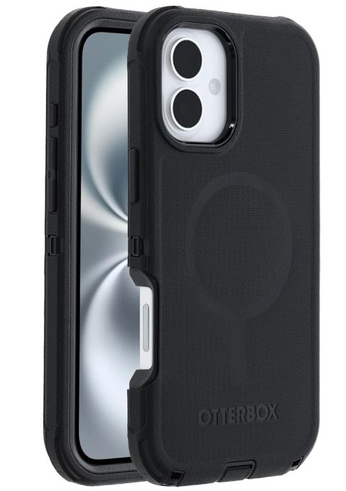 OtterBox Defender MagSafe Case Apple iPhone 16 Plus Black