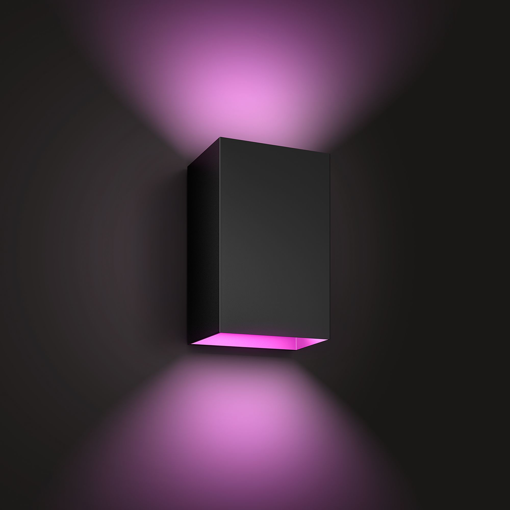 Outdoor PHILIPS HUE Resonate Wandlamp Zwart (Basis)