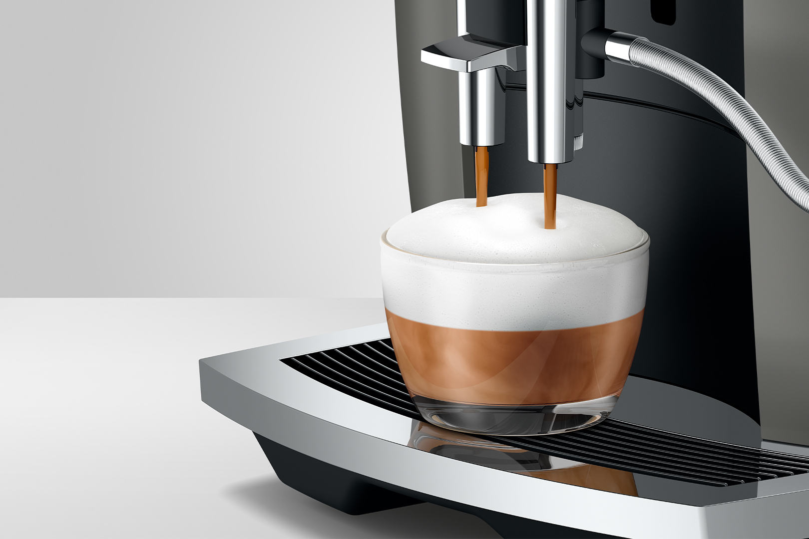 Espresso JURA 15439 E6 Dark Inox (EC)