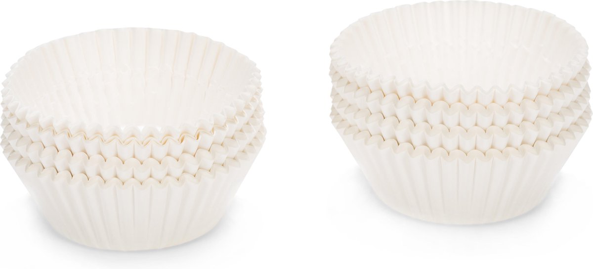 Cakevormpjes PATISSE 11.PA1720 Papier wit 200st