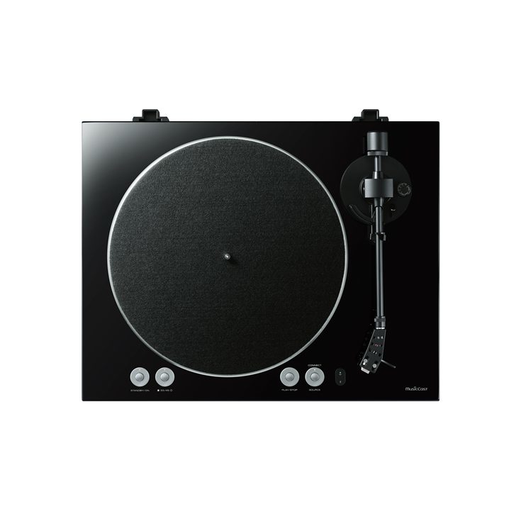 Platenspeler Yamaha Vinyl 500 zwart MusicCast