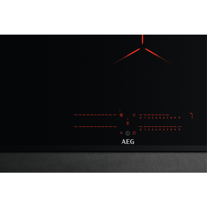 AEG IPE74571FB plaque Noir Intégré 70 cm Plaque avec zone à induction 4 zone(s)