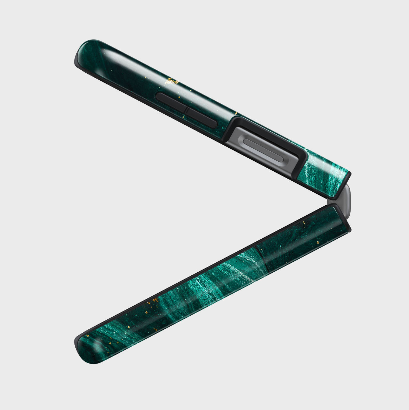 BURGA 4778005145045 mobiele telefoon behuizingen 17 cm (6.7") Hoes Zwart, Goud, Groen