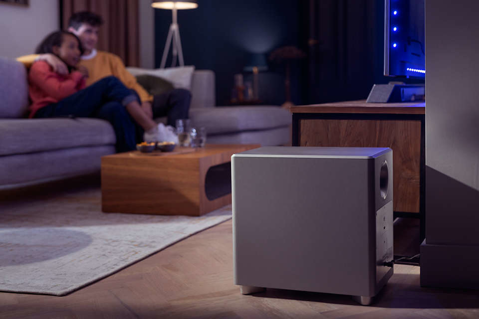 Subwoofer PHILIPS TAW8506/10 zilver