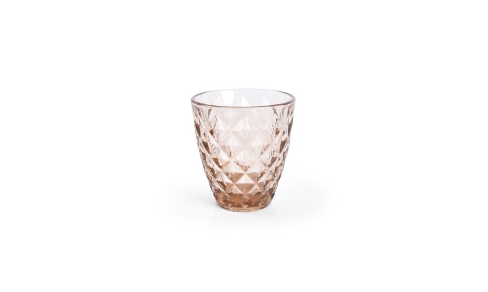 Glas S&P 852931 Prisma / 22cl / oker / set/4