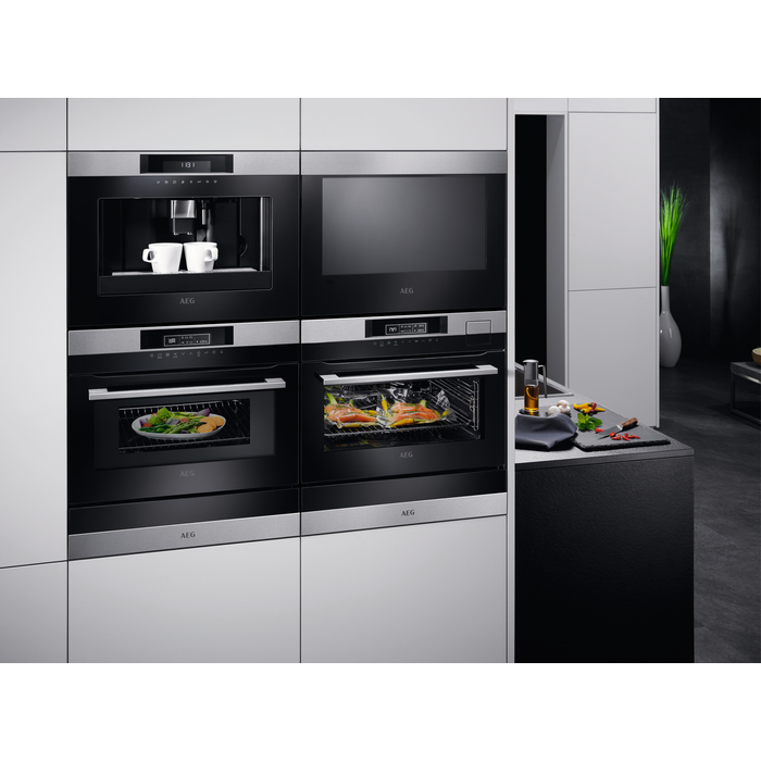 Warmhoudlade AEG KDE911424B/ 14cm / Zwart