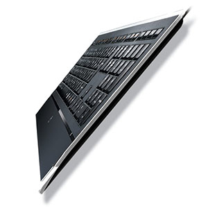 Logitech Illuminated Keyboard k740 toetsenbord Kantoor USB AZERTY Frans Zwart