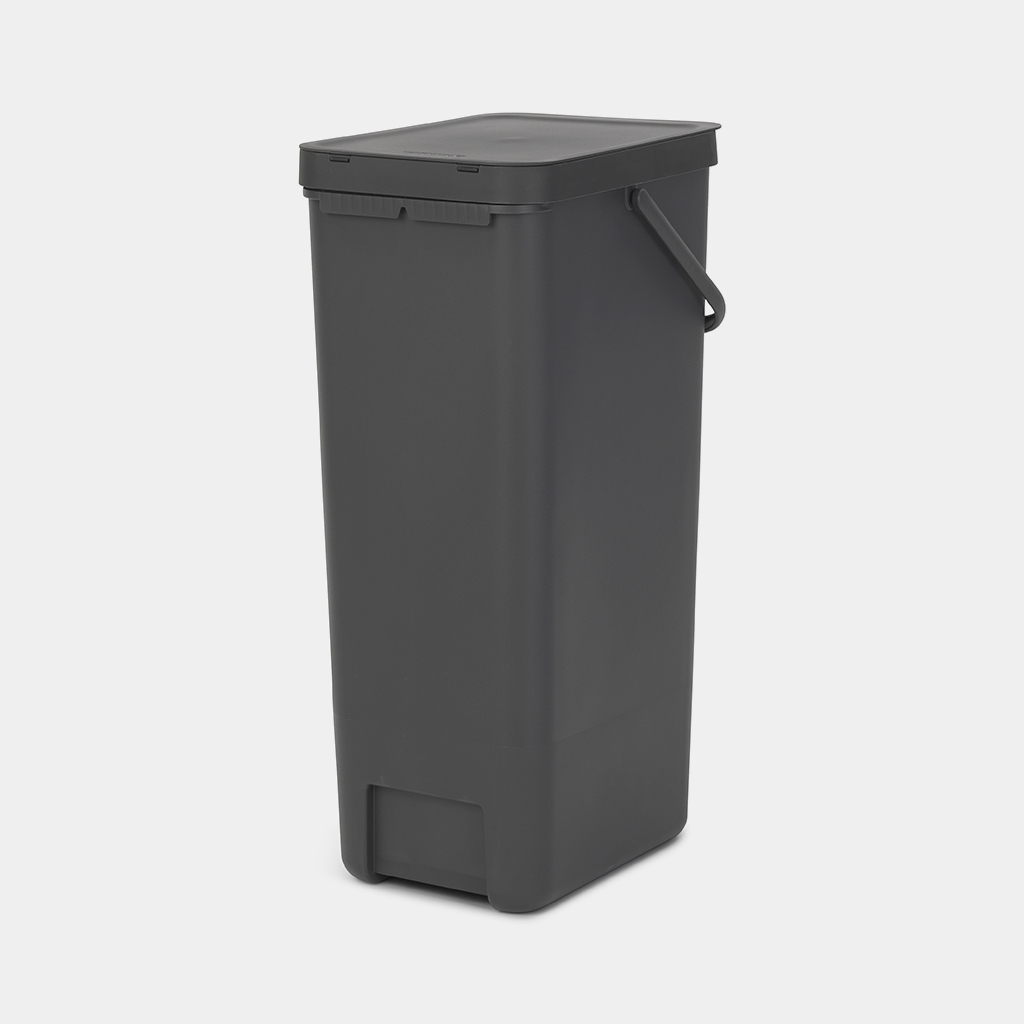 Afvalemmer BRABANTIA 251047 Sort&Go 40L Grey