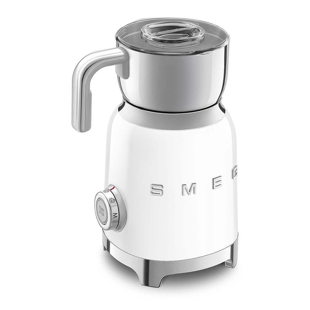 SMEG MOUSSEUR À LAIT BLANC MFF11WHEU