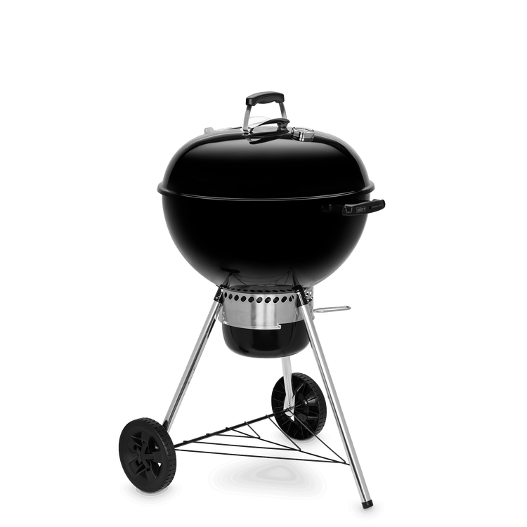 Weber E-5730 Grill Chaudron Charbon de bois (combustible) Noir, Argent