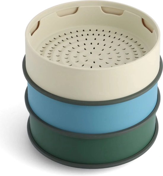 Stoominzet GREENPAN CC006628-001 Steamy / Cream 24cm