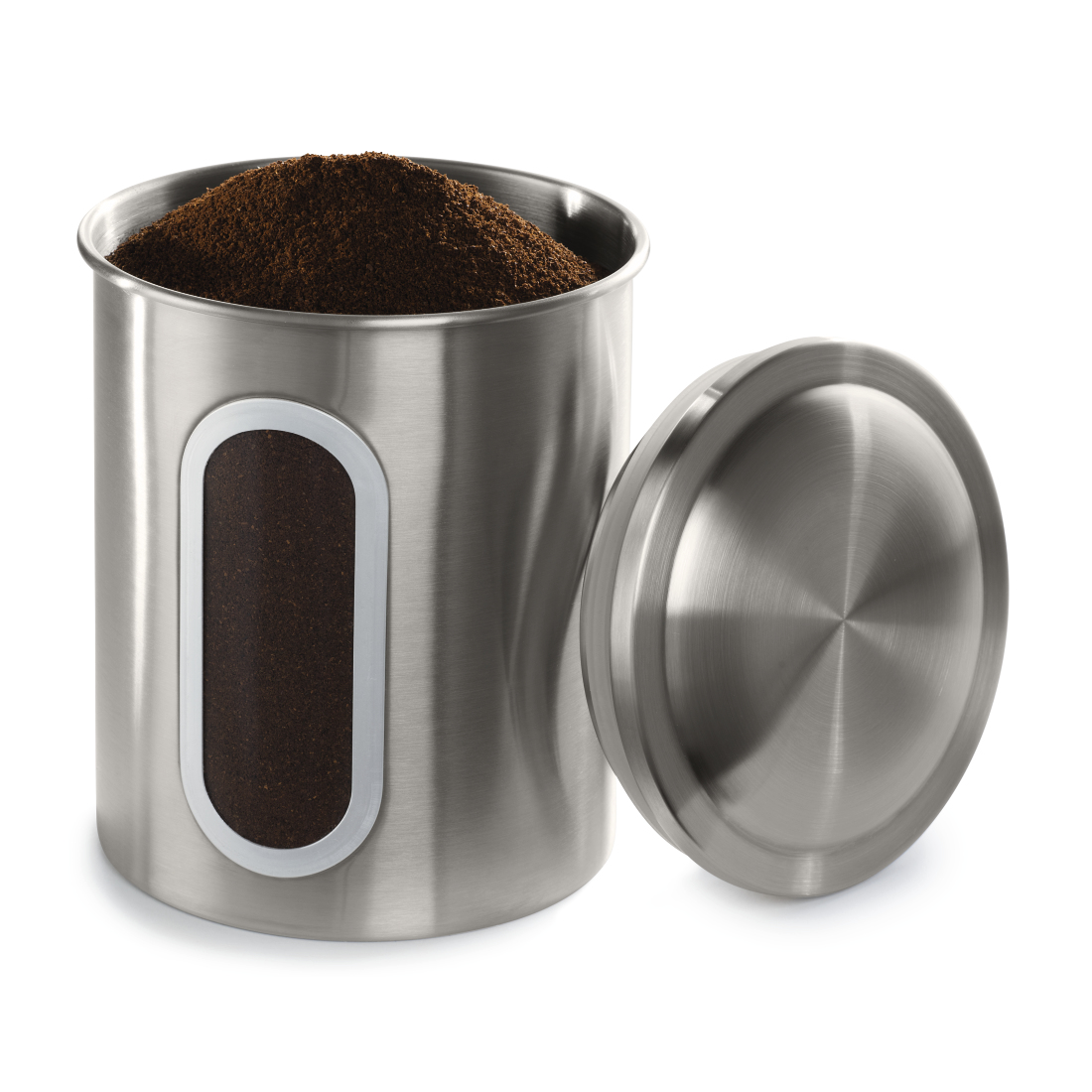 RVS-blik XAVAX 00111239 voor 500 g koffiebonen