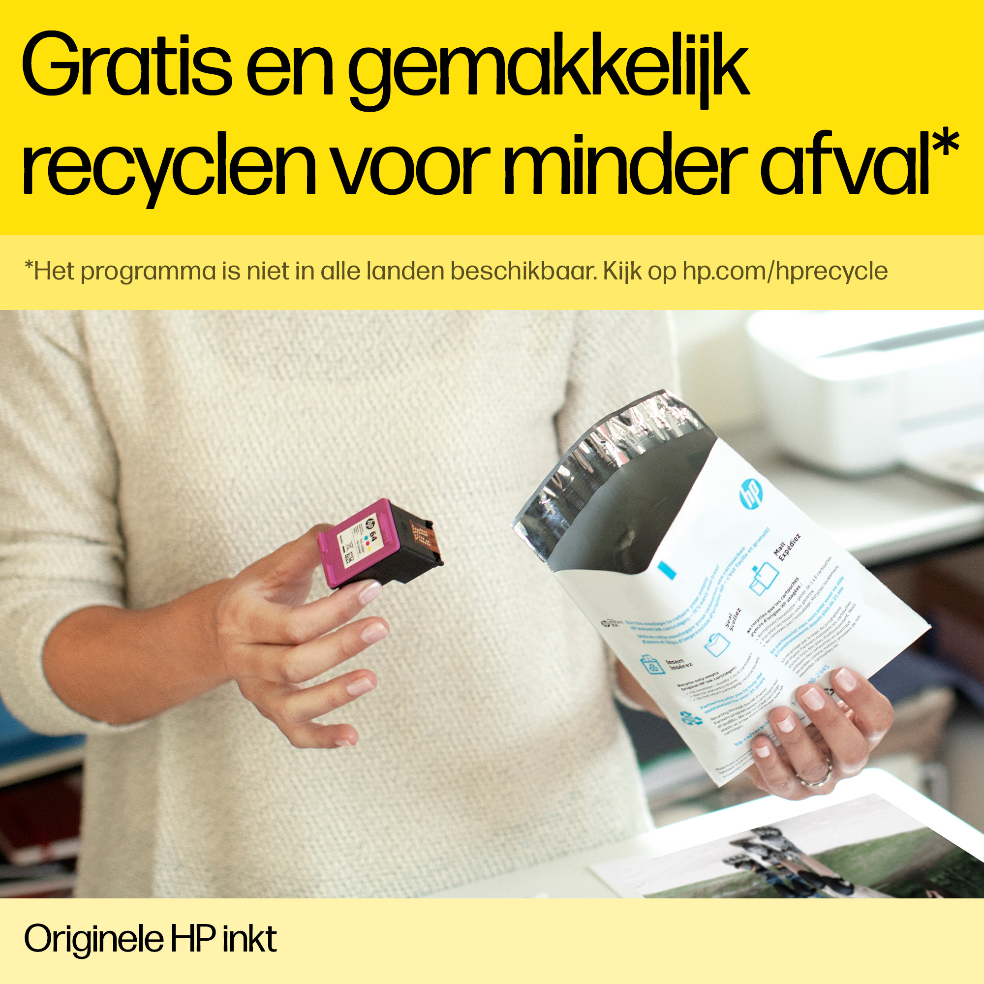 Inktcartridge HP 364 xl (CB325EE) 750 pagina's yellow