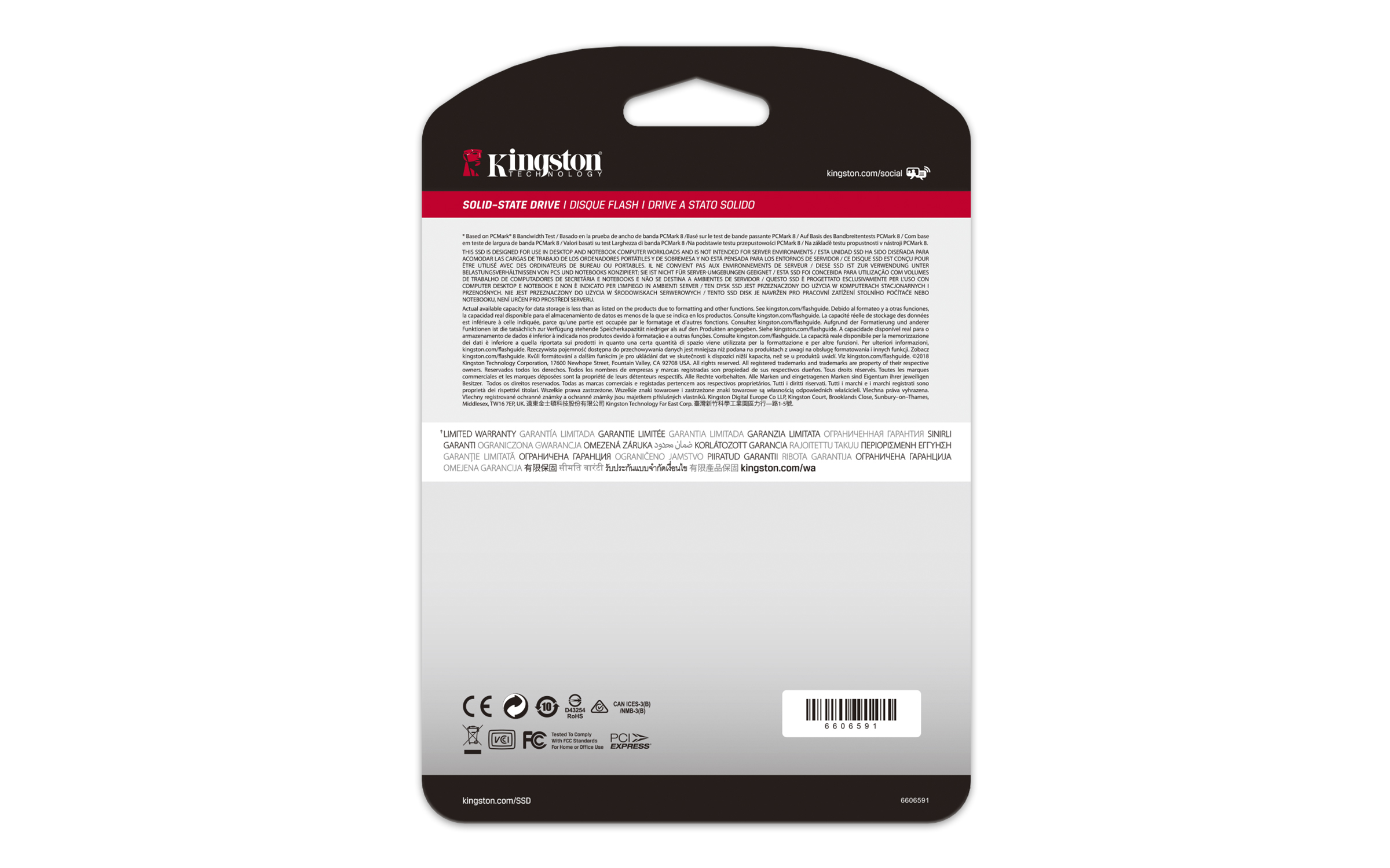Kingston SSD Intern SA2000M8500G