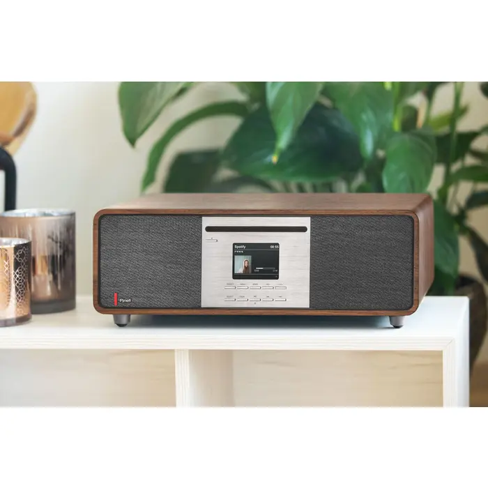 R/CD-speler PINELL Supersound 701 walnoot