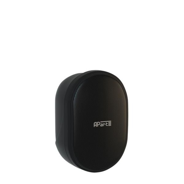APart OVO3T-BL luidspreker Zwart Bedraad 6 W