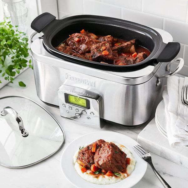Slow cooker GREENPAN  CC005309-001Stainless Steel / 6L