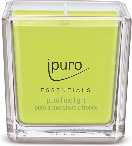 Geurkaars IPURO 26IFC1203 Essential Lime Light / 125gr