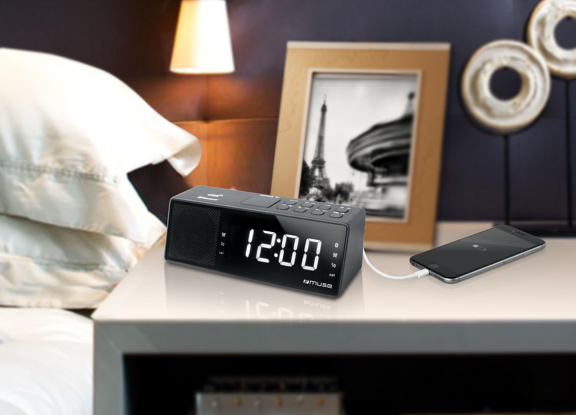Wekkerradio MUSE M-172 BT
