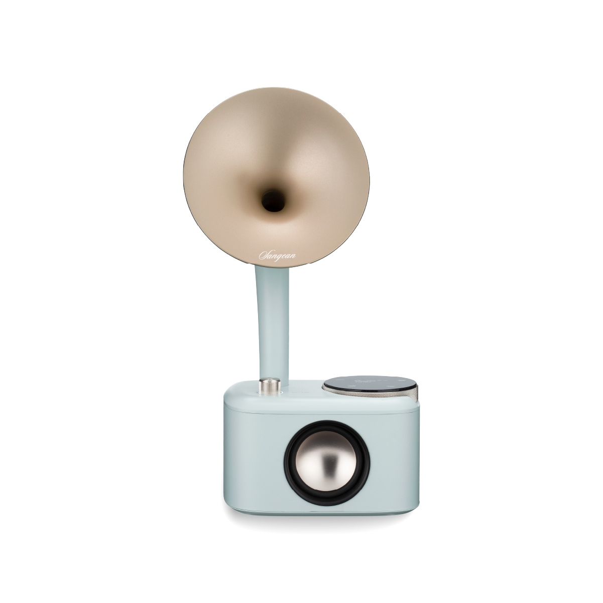 DAB+ radio SANGEAN CP-100D mint/goud