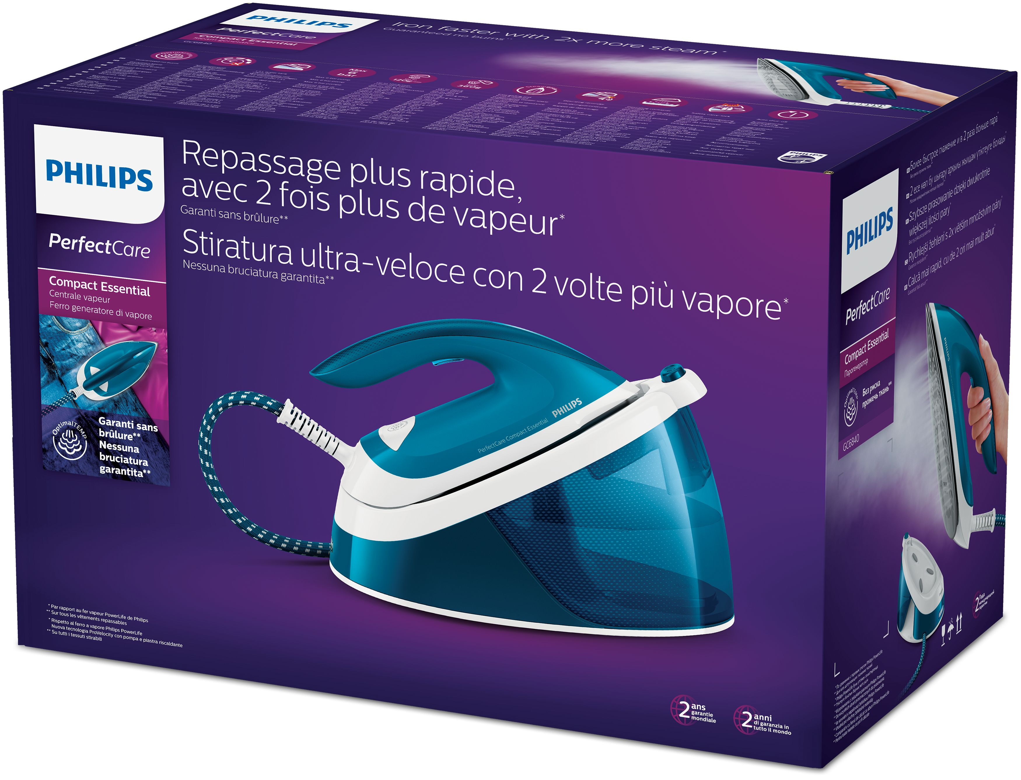 Stoomgenerator PHILIPS GC6840/20 PerfectCare Compact
