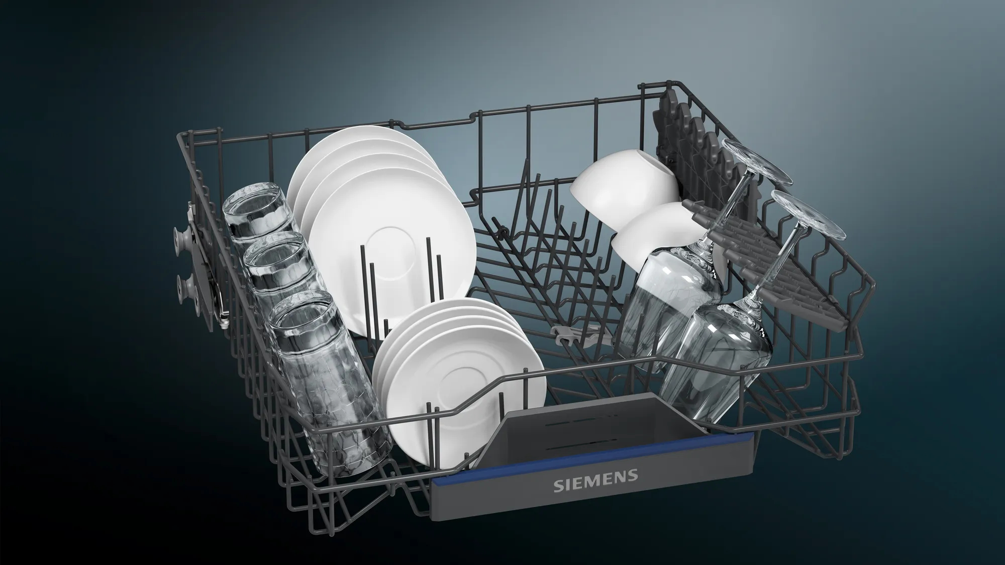 Vrijstaande vaatwas SIEMENS SN25TI04CE / A / 60cm / RVS