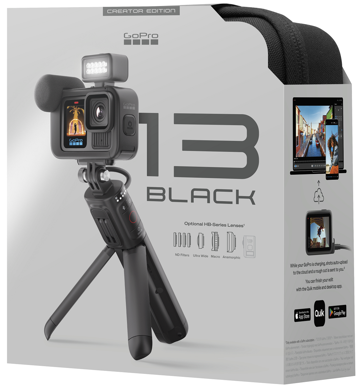 Action Camera GO PRO Hero 13 Black Creator Edition