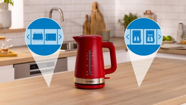 Waterkoker BOSCH TWK4M224 My Moment / Rood