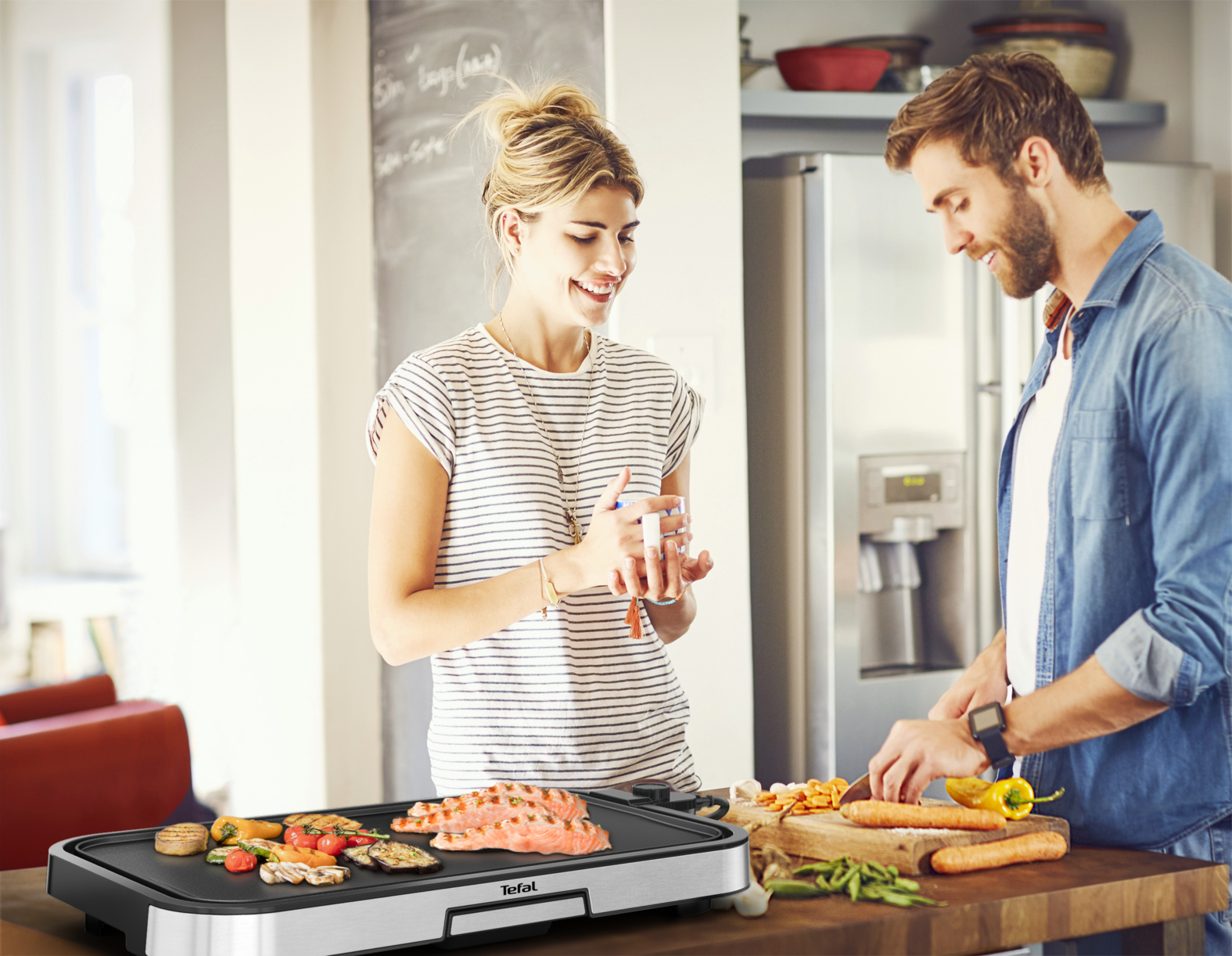 Tefal CB631D Giant Plancha CB631D XXL-bakoppervlak