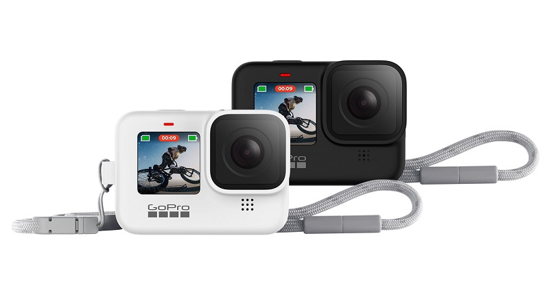 GoPro Sleeve + Lanyard Black Hero 9 10