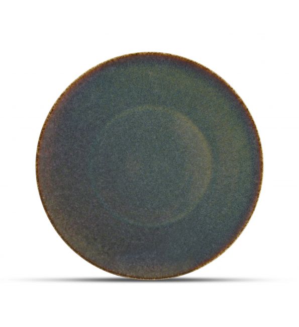 Plat bord BONBISTRO 740551 Cirro / 27cm / groen