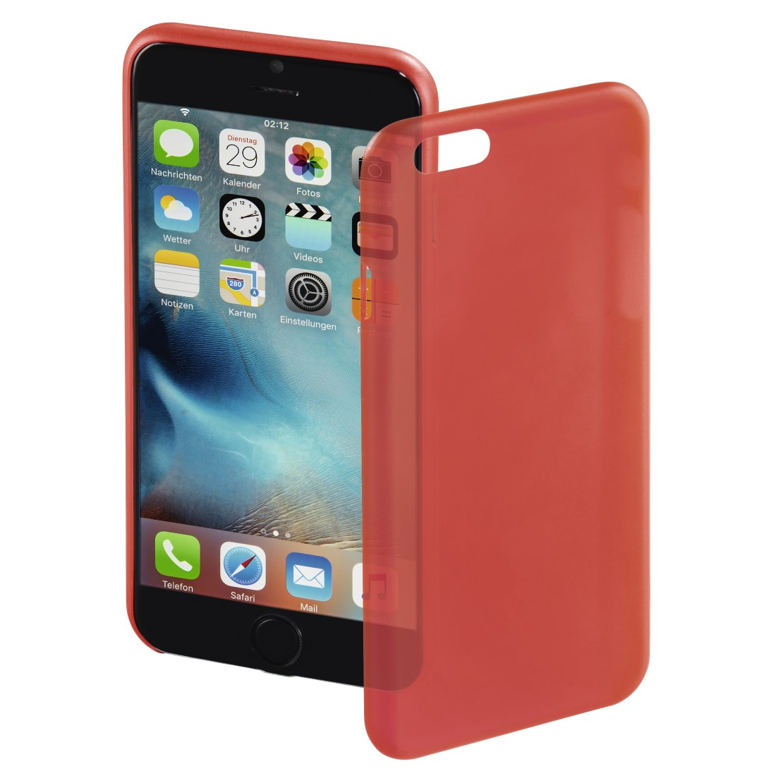 iphone tas HAMA 177824 Cover UltraSlim iPhone 7 Plus rood