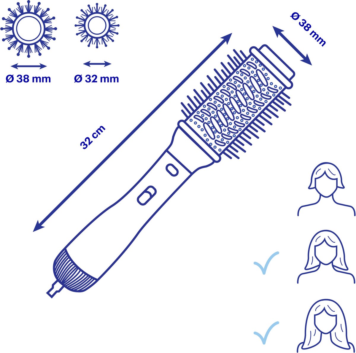 Blaasborstel BABYLISS AS126E