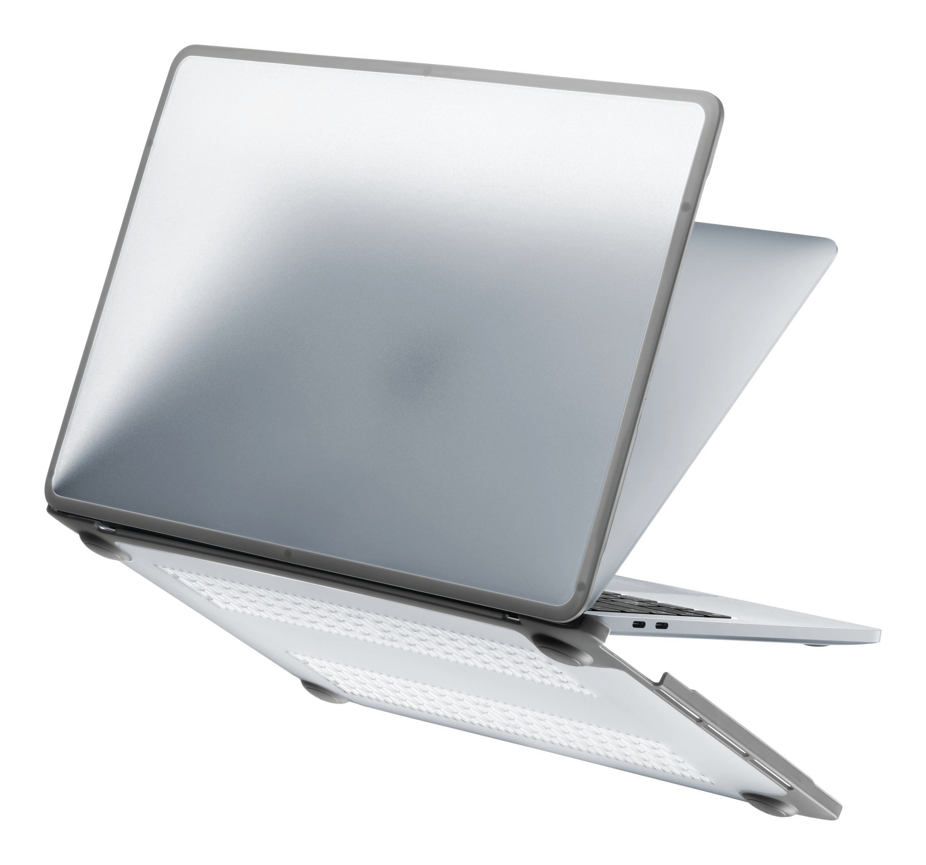 Cellularline HARDSHELLMACAR153T laptoptas 38,9 cm (15.3") Hardshell-doos Transparant