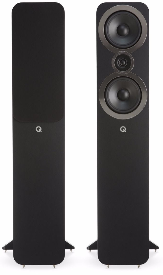 Q Acoustics 3050i luidspreker set 25 W Home theatre Zwart 2-weg