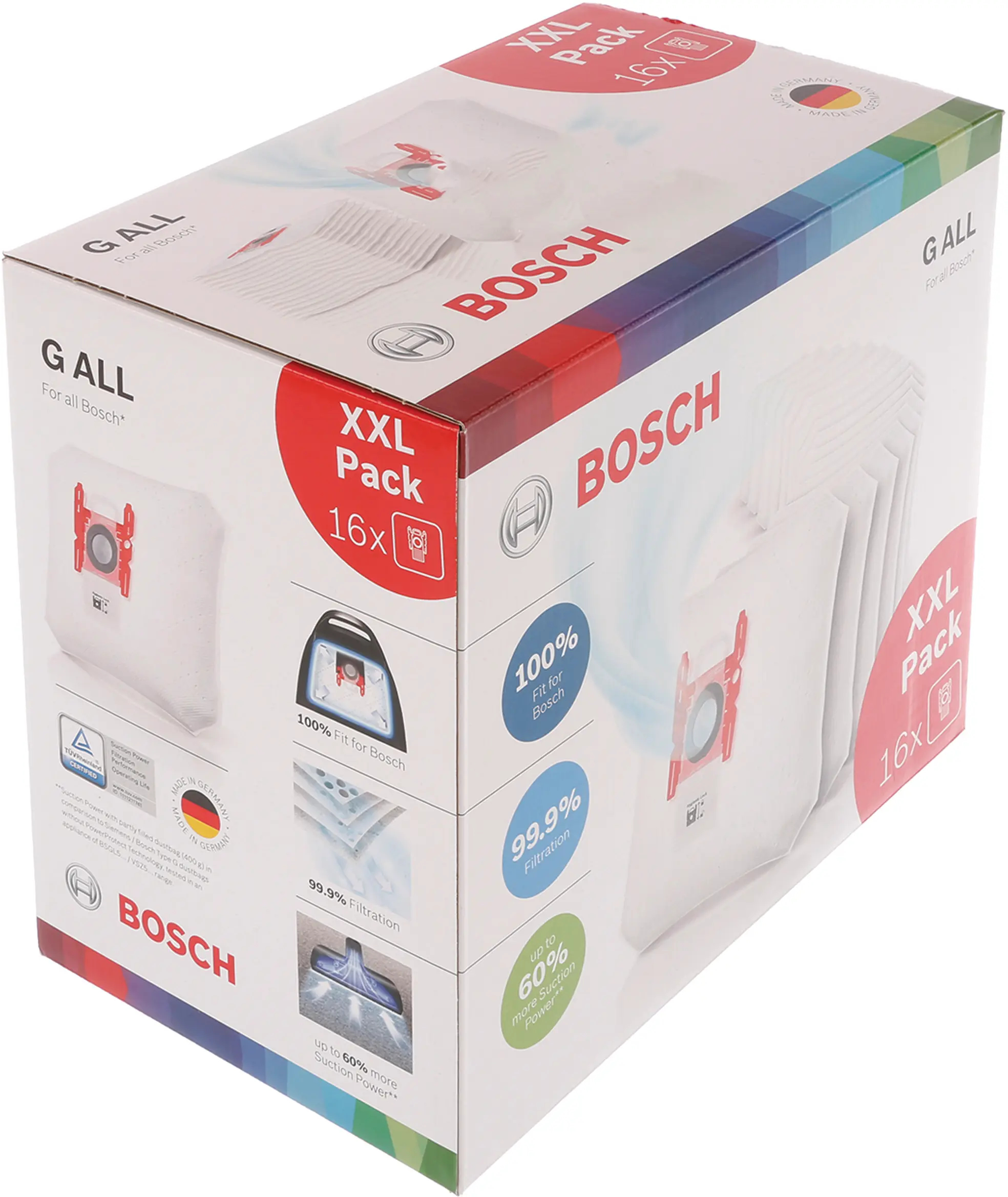 Bosch sacs à poussière 16 pcs