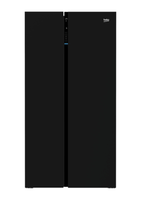 Beko GN163130ZGB frigo américain Pose libre 558 L Noir